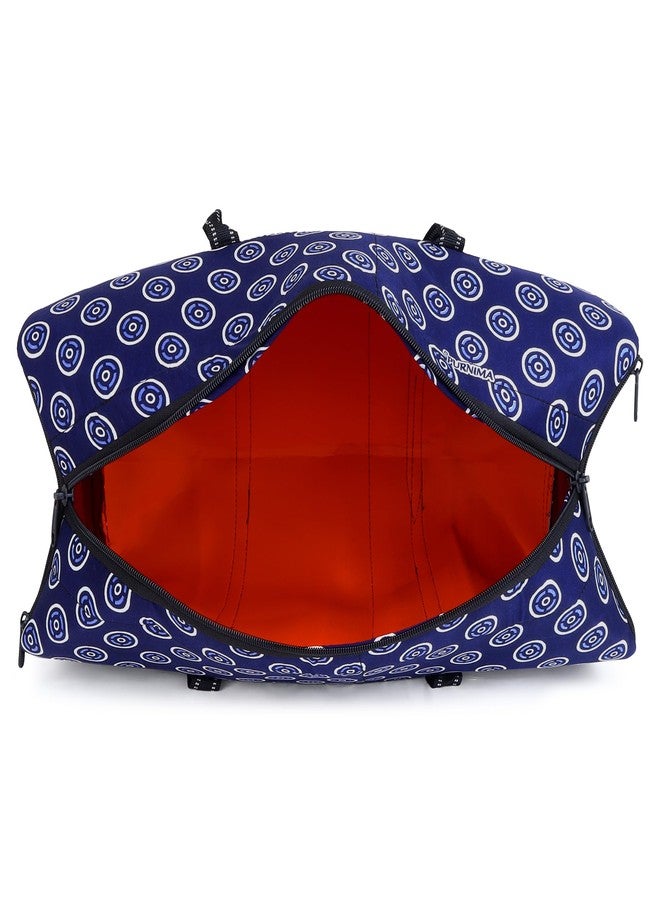 ZEEMOKAD حقيبة تخزين إضافية للملابس من ZEEMOKAD باللون الأزرق، مناسبة للسفر/تخزين ألعاب الأطفال/حقيبة نزهة - Image 4